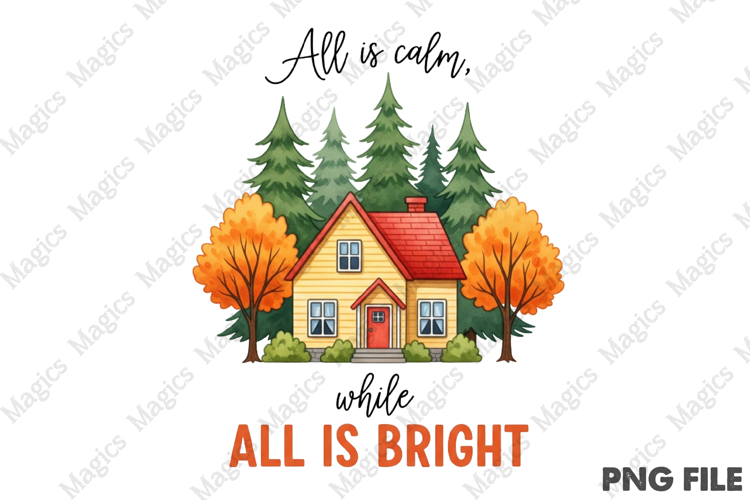 ALL IS CALM WHILE ALL IS BRIGHT