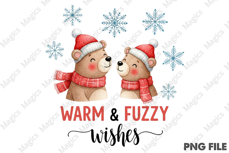 WARM&FUZZY WISHES PNG