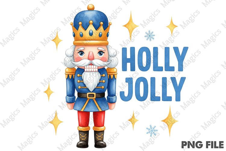 Holly Jolly Nutcracker Png Christmas Png