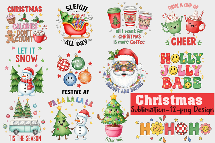 Christmas Sublimation Bundle