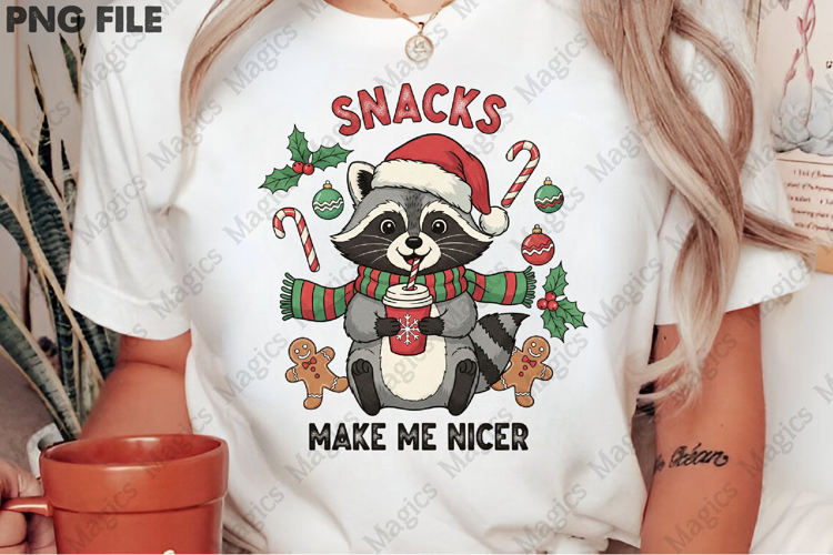 Snacks make me nicer png