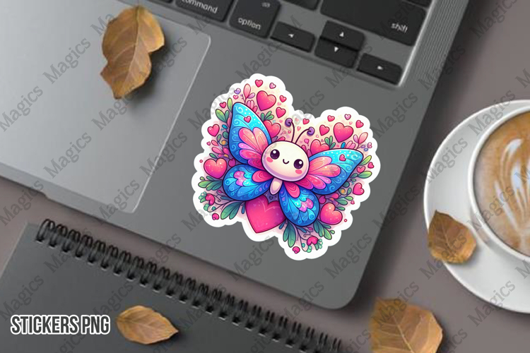 Print & Cut Stickers PNG