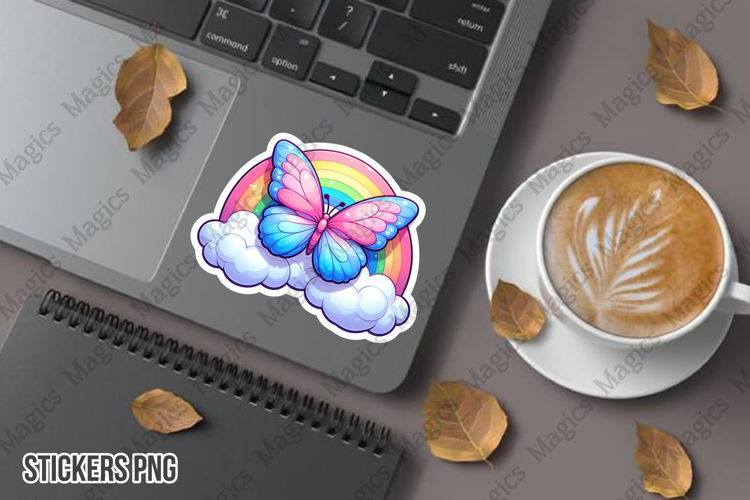 Print   Cut Stickers PNG