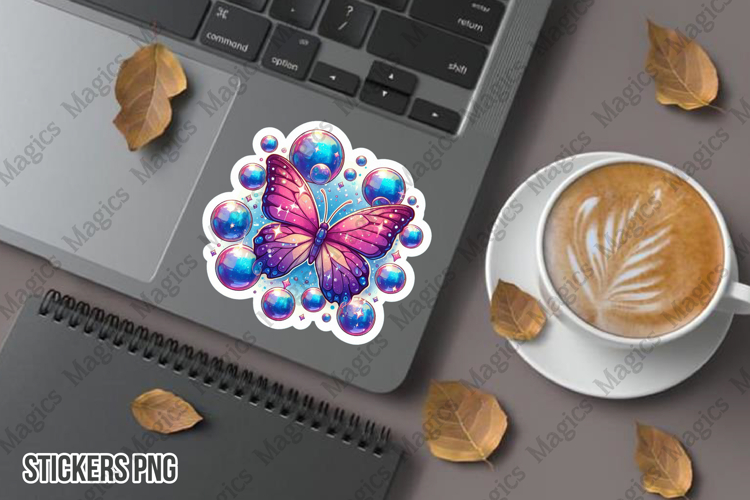 Print & Cut Stickers PNG