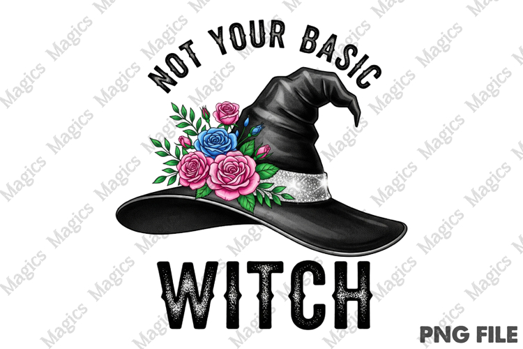 Not Your Basic Witch Sublimation