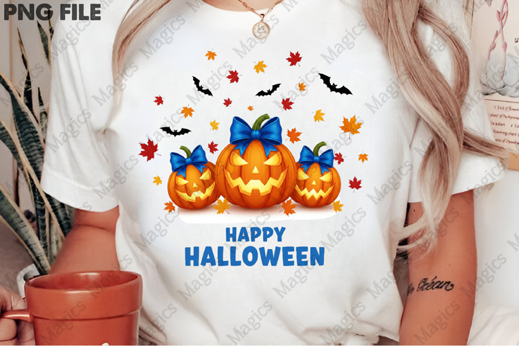 Happy Halloween Png, Pumpkin Png example image 1