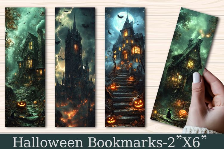 Haunted House Halloween Bookmark