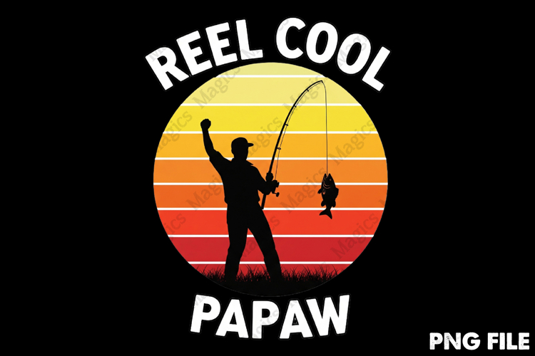 Reel Cool PAPAW T-shirt Design