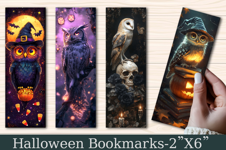 Halloween Owl Bookmark Printable