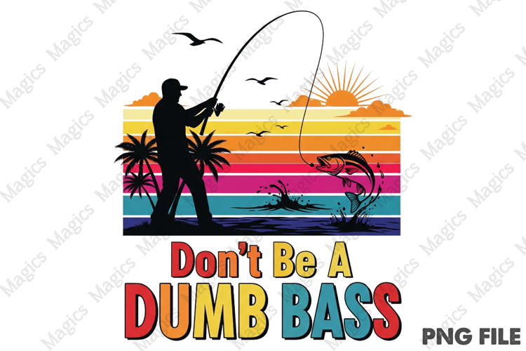 Retro Fishing T-shirt Design
