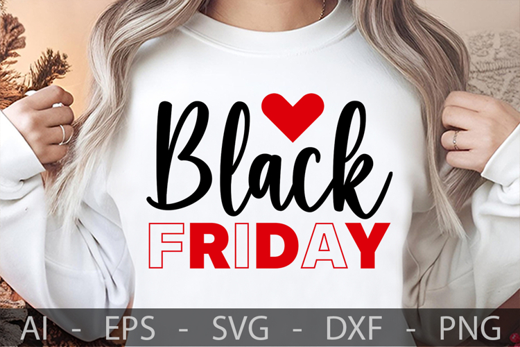 Black Friday, Black Friday SVG Design
