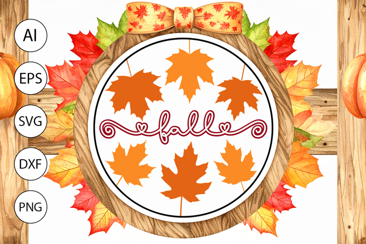 Fall Leaves Svg Image 23