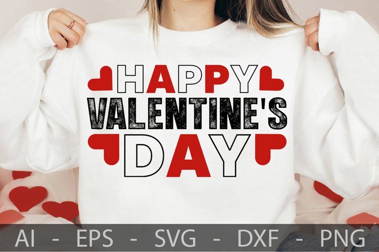 Happy Valentines Day, Valentine’s Day SVG Design
