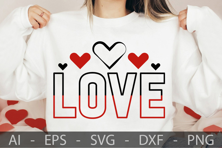 Love, Valentine’s Day SVG Design