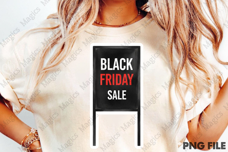Black Friday PNG Sublimation