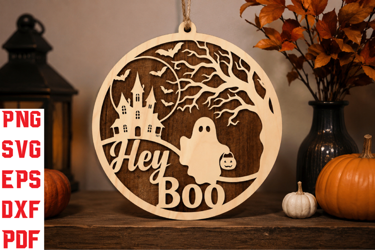Cute Ghost Silhouette Image 6