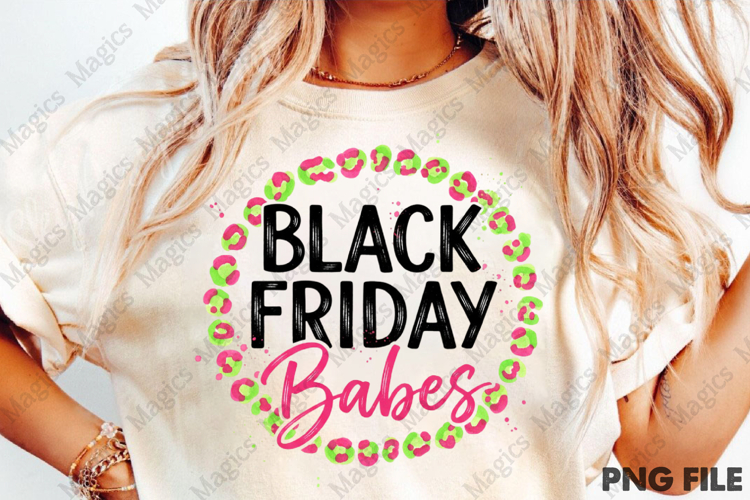 Black Friday Babes PNG