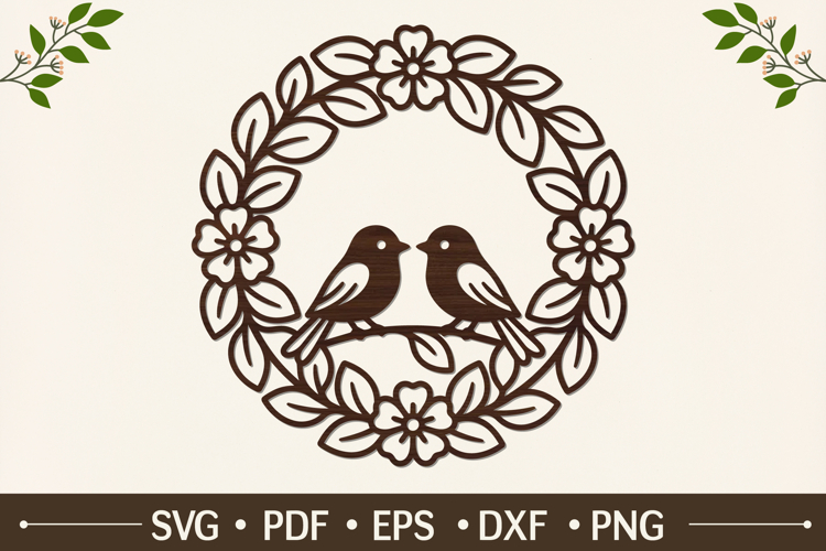 Floral Circle Svg Image 16