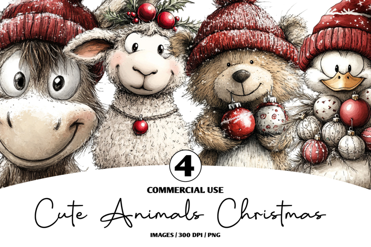 Cute Christmas Clipart Image 4