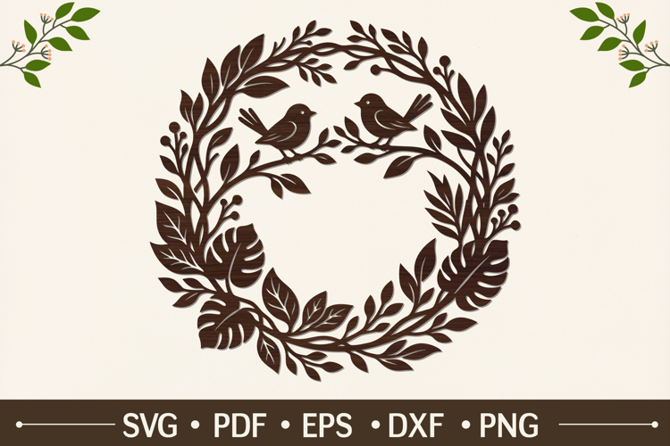  Tropical Leaves SVGs Image 3
