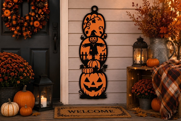 Halloween Porch Sign Svg Image 19