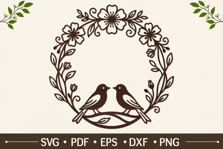 Floral Circle Svg Image 17