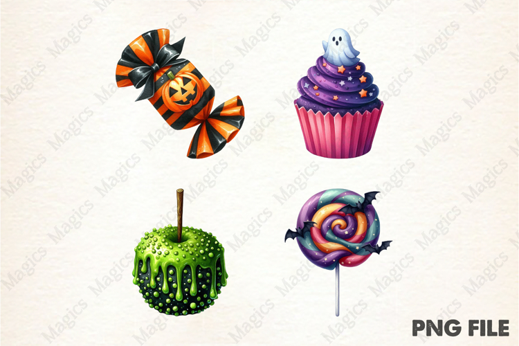 Halloween Sweets Clipart