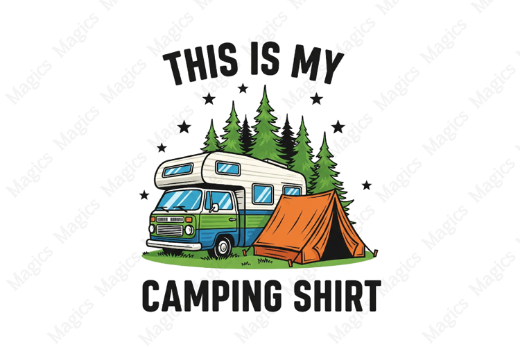 Happy Camper Clipart Image 7