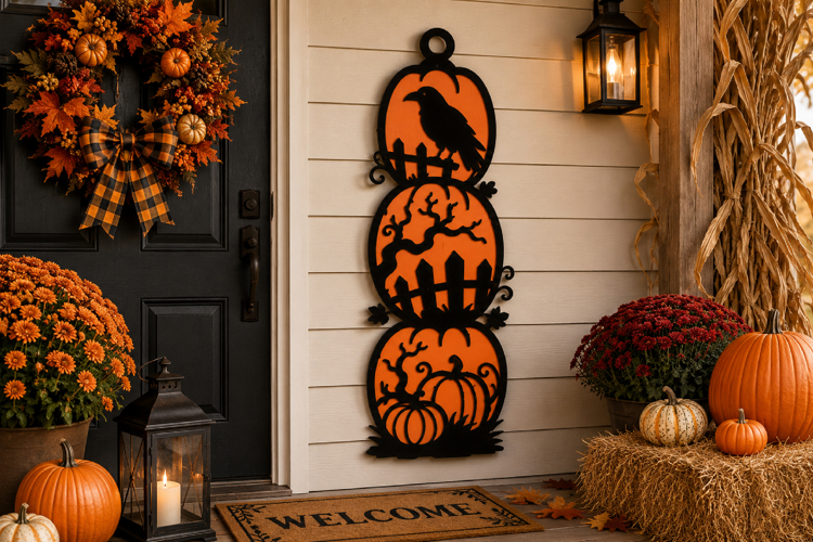Halloween Porch Sign Svg Image 21