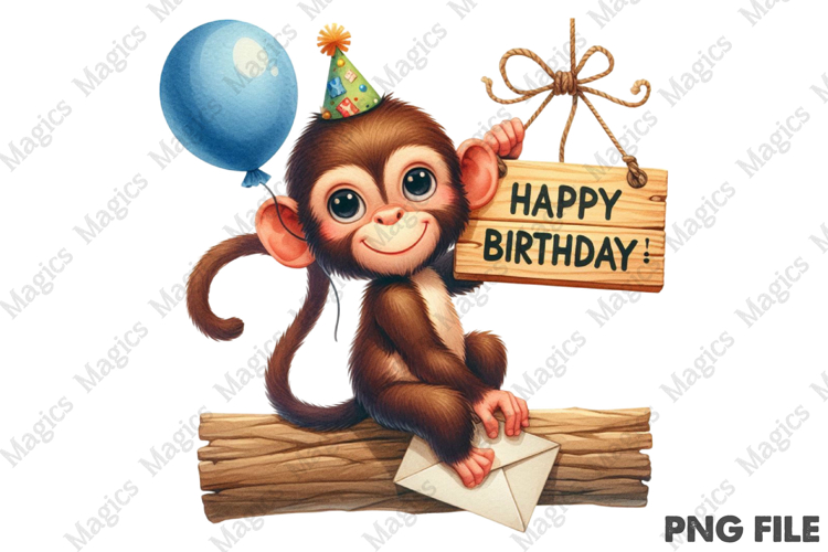 Monkey Clipart Image 16