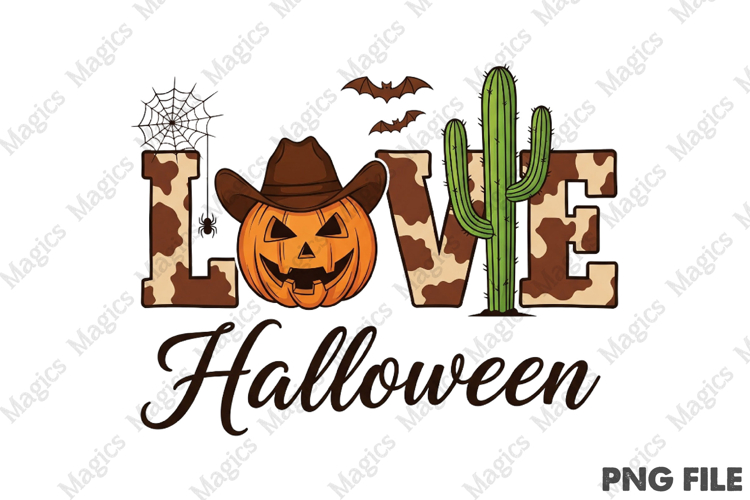 Western-Themed Halloween Love Halloween Design