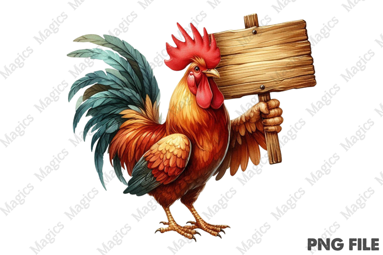 Rooster Clipart Image 17
