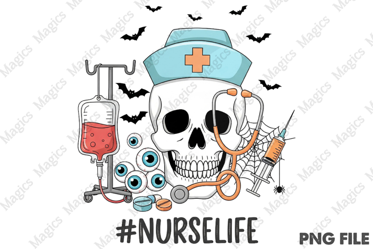 Spooky-Cute Halloween Illustration