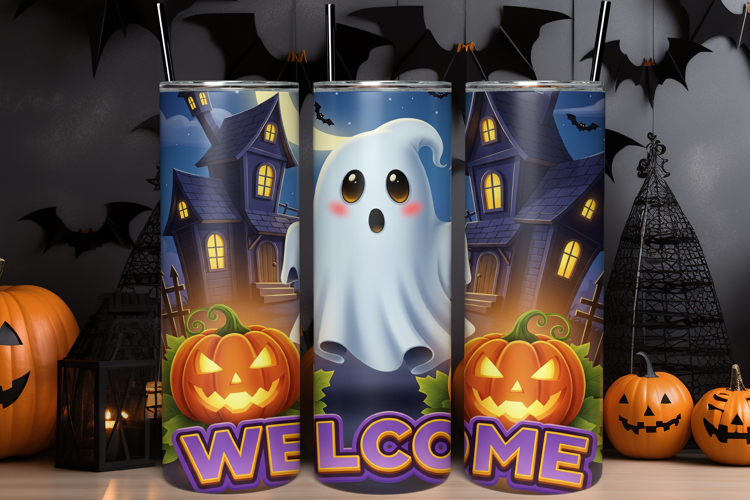 Halloween Tumbler Wrap Image 4