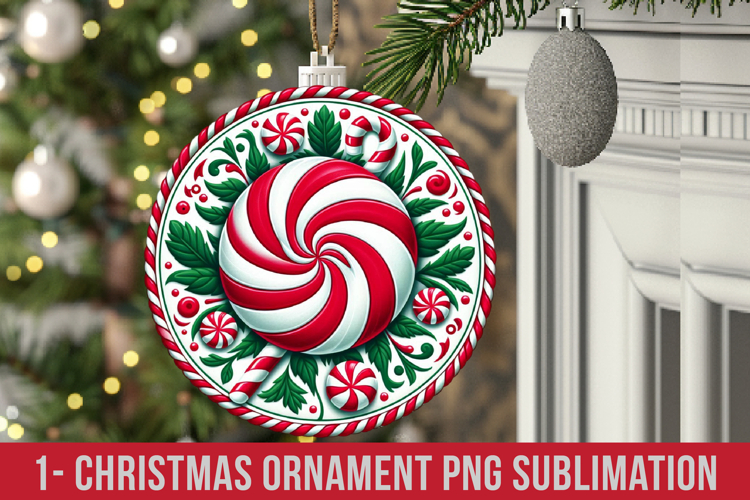 Christmas Ornaments Sublimation Png