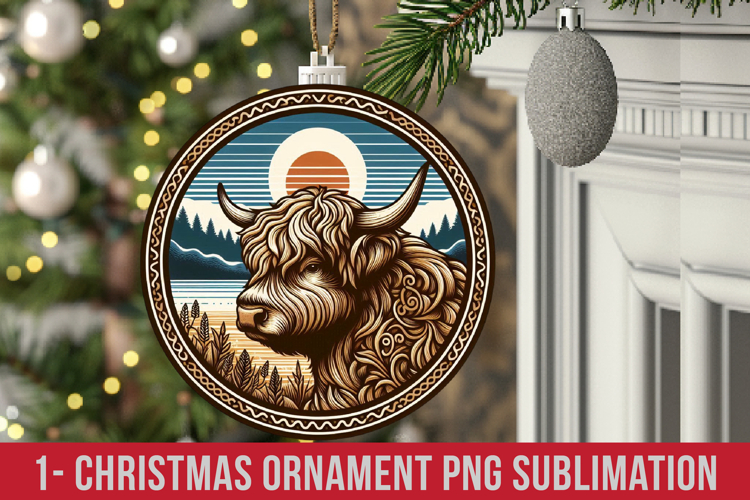 Christmas Ornaments Sublimation Png