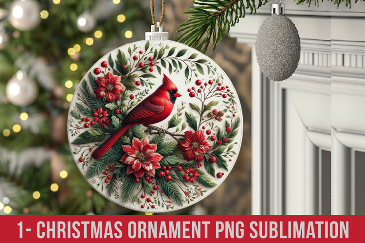 Christmas Ornaments Sublimation Png