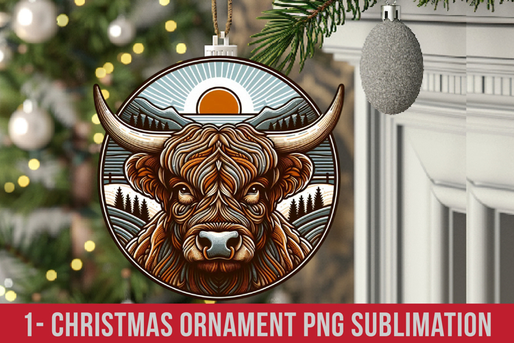 Christmas Ornaments Sublimation Png
