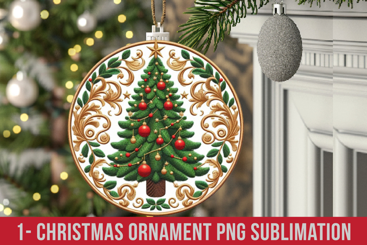 Christmas Ornaments Sublimation Png