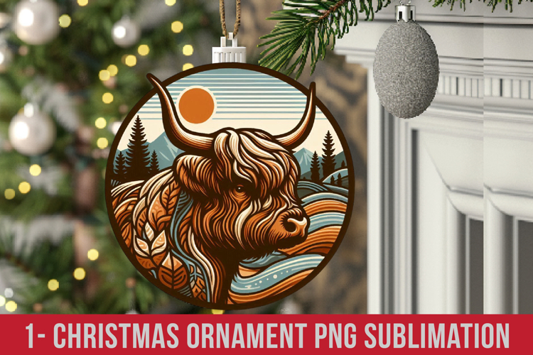Christmas Ornaments Sublimation Png