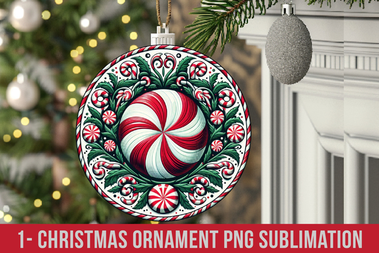 Christmas Ornaments Sublimation Png