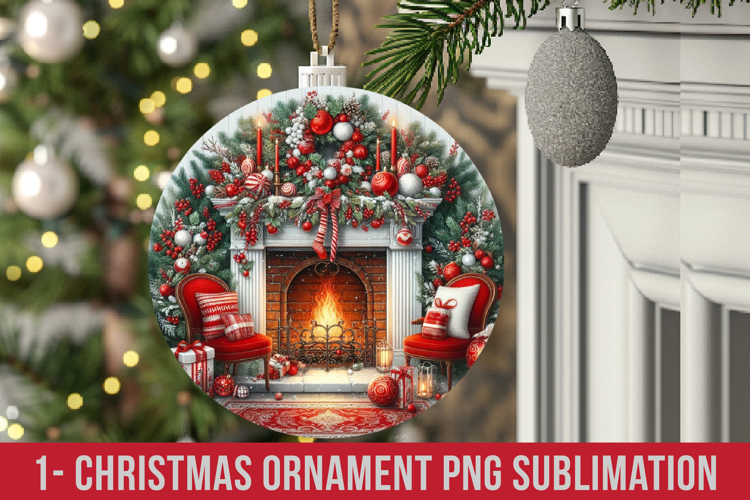 Christmas Ornaments Sublimation Png