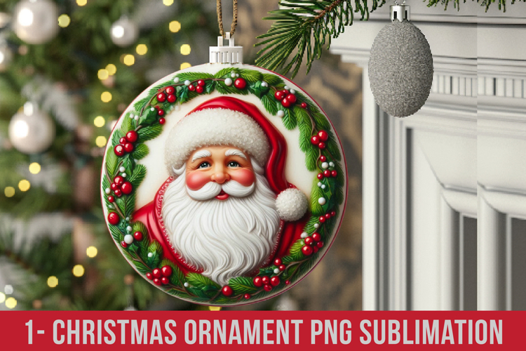 Christmas Ornaments Sublimation Png