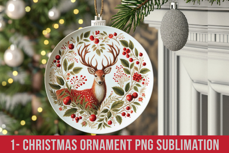 Christmas Ornaments Sublimation Png