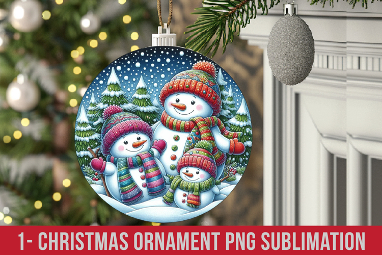 Christmas Ornaments Sublimation Png