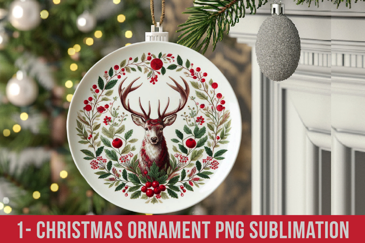 Christmas Ornaments Sublimation Png
