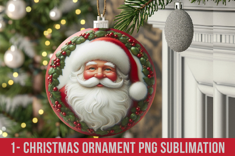 Christmas Ornaments Sublimation Png
