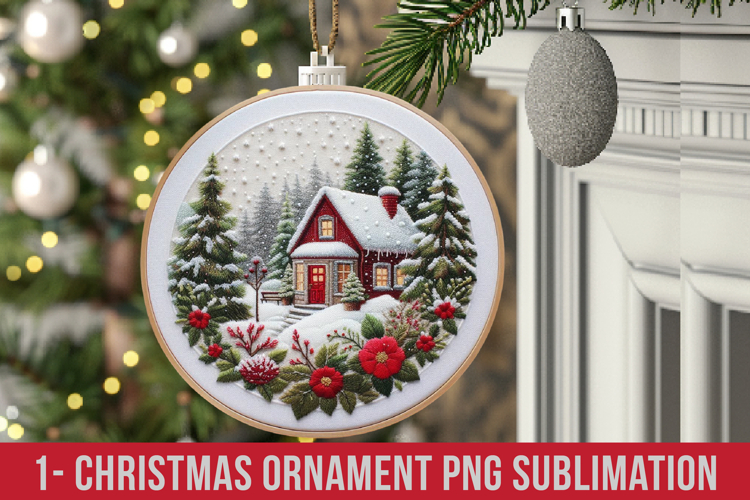 Christmas Ornaments Sublimation Png