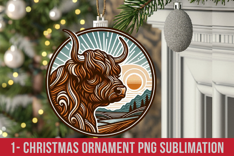Christmas Ornaments Sublimation Png