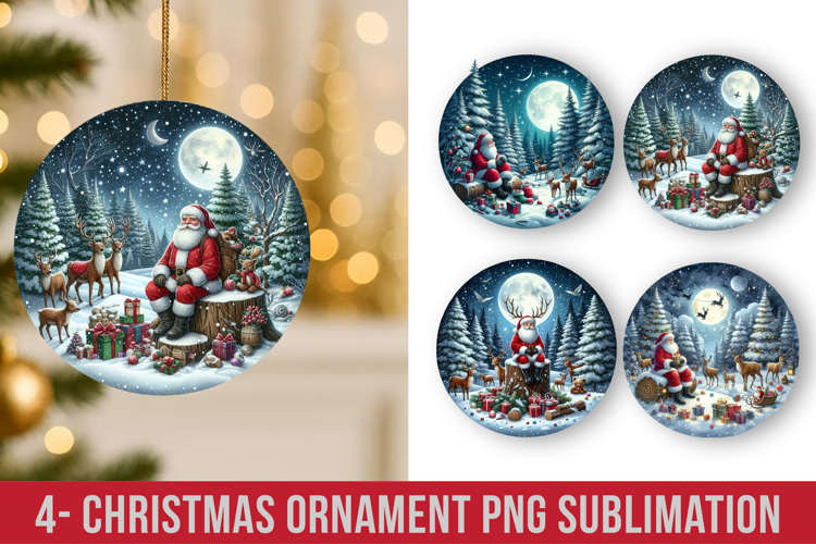 Christmas Ornaments Clipart Image 11